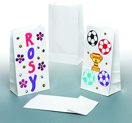 Baker Ross Pochettes-Surprises à décorer pour Enfant - Idéales pour y Glisser des Jouets pour Enfant (Lot de 10)