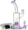 Glasbong Wasserbongs zum Rauchen, Glasschale, Zubehör, 14,5 mm, Recycling, Tornado-Filter, Glas, Wasserbong Wasserbong Wasserpfeife, Öl-Rig Bong