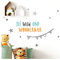 Little Deco Wandaufkleber Safariparty I Zusatz - Spruch & Sterne I Giraffe Zebra Wandtattoo Mädchen Kinderzimmer Aufkleber Junge Deko Sticker Babyzimmer DL313-Z1