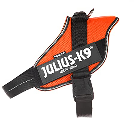 Julius-K9, IDC Powair Hundegeschirr, Größe: XL / 2, Orange