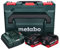 Metabo Basis-Set 4 x LiHD 10 Ah ASC 145 DUO + mB – 685143000 – Akkuset für vierfache Power und doppeltes Schnellladen für maximale Leistung – Inklusive 18-V-Akkus und Ladegerät