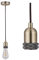 SHINY STAR Pendant Fitting Black Antique Brass Ceiling Light Fitting, Vintage Metal Ceiling Rose with Braided Flex Cable and Metal E27 Lamp Holder KIT Accessary HT201AB