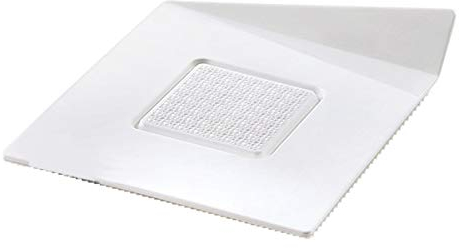 Set 100 Vassoi per monoporzioni Quadrati 83x83 mm Bianchi Silikomart Professional