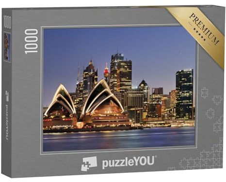 puzzleYOU: Puzzle 1000 Teile „Skyline von Sydney, Australien“ – aus der Puzzle-Kollektion Sydney, Regionen, Australien, Städte Weltweit