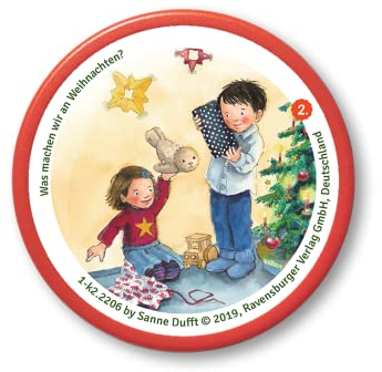 Kekz Audiochip für Kekzhörer, Wieso? Weshalb? Warum? Junior - Kekz 2: was Machen wir an Weihnachten?, Hörspiel für Kinder ab 3 Jahren, Spielzeit ca. 42 min, 1075220KEK