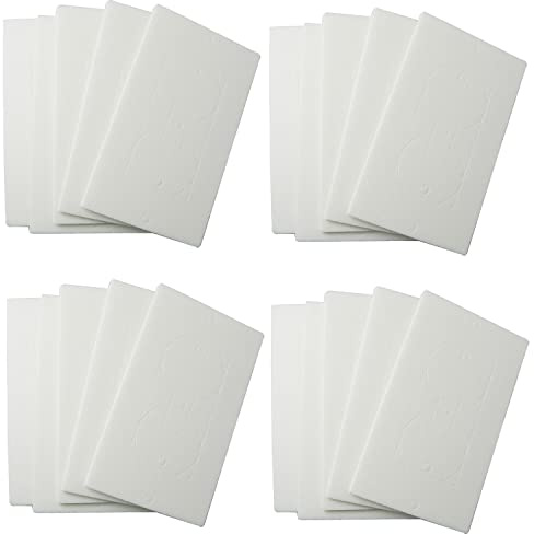 YHXiXi 20PCS Wall Gasket Wall Plate Insulation Gasket Replacement Outlet Insulation Pads Socket Foam Insert Light Switch Insulation Electrical Outlet Covers