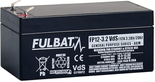 FULBAT BATTERIE FULBAT FP12-3.2VdS 12V 3,2AH
