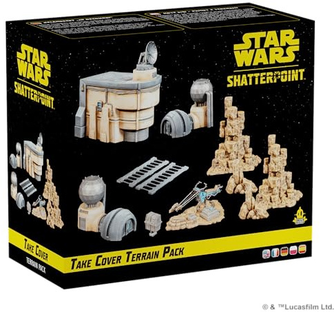 Atomic Mass Games | Star Wars Shatterpoint: Ground Cover Terrain Pack | Tabletop Miniatures Game | Strategy Game | Ages 14+ | 2 Players | 90 Minutes Playing Time