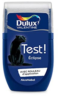 Dulux Valentine Peinture Testeur Crème de Couleur - Murs et Boiseries - Mat - Couleur Éclipse 30 ml