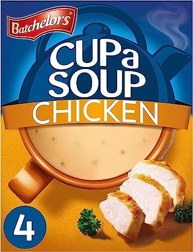 Batchelors Cup a Soup Chicken Instant Soup Sachets, 81 g Box (Pack of 9 Boxes - Each Contains 4 Sachets)