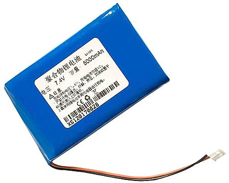 SSCYHT Lithium Polymer Battery 7.4V 2800mAh 5000mAh Rechargeable Li-ion Battery 8.4V with Plug(Customized) for Lighting/Audio/Loudspeaker/Outdoor Spare Battery,7.4V5000mAh,3pcs