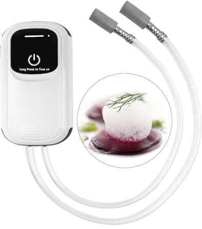 DUEBEL Kit de Espuma para Gastronomía Molecular, Recargable y Portátil, Generador Eficiente de Espumas para Cocina Creativa, Herramienta Profesional para Chefs y Cocinas Progresivas