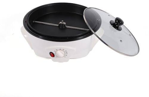 1200W Elektrische Kaffeeröster,Kaffeebohnen Roaster Röstmaschine,Einstellbare Kaffeebohnenröster Heimkaffeeröster