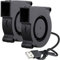 Xiatiaosann 75mm x 30mm USB Blower 5V Turbine Centrifugal Fan, USB Blower Brushless Cooling Fan for DIY Computer Case, for Home Theater Receiver, for 3D Printers (2 Pack)