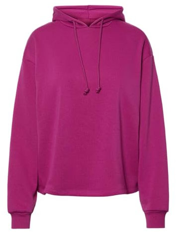 PIECES Pcchilli LS Sudadera con Capucha Noos BC, Fucsia, S para Mujer