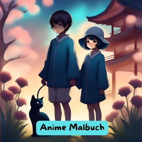 Anime Malbuch für Kreative Künstler
