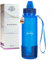 Avaloy faltbare Trinkflasche faltbare Trinkflasche Silikon 550ml Wiederverwendbare faltbare Wasserflasche trinkflasche für kohlensäurehaltige getränke weiche Flasche Festival Flasche leicht