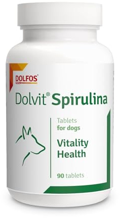 DolvIt Spirulina 90 tablets Aids Digestion and Overall Condition for Dogs
