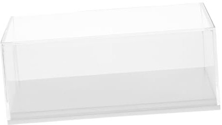 ibasenice 3St Automodell-Displaybox acryl vitrine Modellautos Aufbewahrung Modellauto-Anzeige : Modellbox Staubschutz Modellbox Vitrine für Modellautos Vitrine für Sammlerstücke Transparent