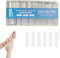 240 Stück Tips Für Gelnägel,Nagel Tips,Tipps Für Gelnägel,Nail Tips Square,Extra Lange Transparente Halbe Abdeckung Keine C-Kurve Quadratische Nagelspitzen,Falsche Nägel Tipps Für Nagelstudios Diy