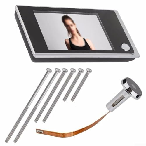 Lastdaytime Spioncino digitale senza fili con 3 5 pollici LCD e 720P HD per sorveglianza domestica