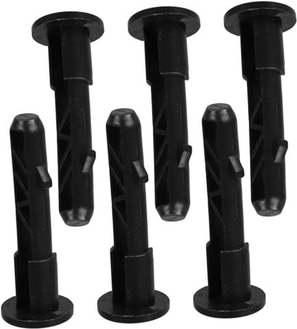 UPKOCH 6Pcs Trash Can Hinge Pins Durable Outdoor Wheelie Bin Lid Repair Kit for Household Commercial Waste Management Compatible with Various Trash Can Models
