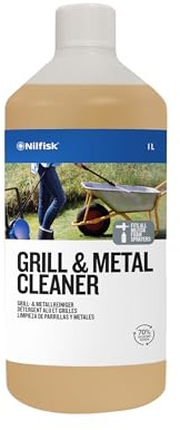 Nilfisk Grill & Metal Cleaner - Pressure Washer Detergent for Metal Surfaces (1 L)