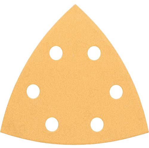 Bosch Professional 5 Stück Schleifblatt C470 Best for Wood+Paint (Holz und Farbe, 93 mm, Korn 120) 2608605152