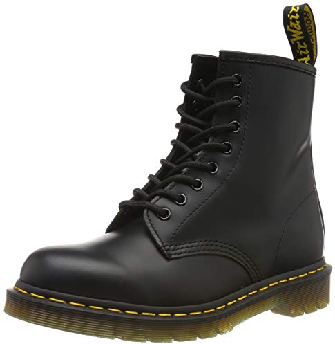 Dr. Martens 1460 Smooth, Stivali Unisex – Adulto, Nero, 38