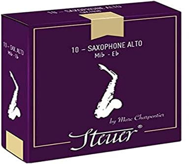 Steuer Blatt Alt Saxophon Traditionell 10er Packung Gr.2 1/2