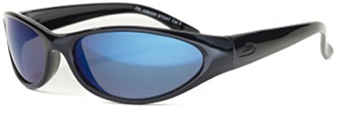 Bloc Junior Stoat Sunglasses Black Blue J59N