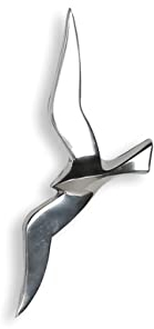 Casablanca Wanddeko Flying Bird 34 cm Aluminium
