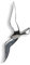 Casablanca Wanddeko Flying Bird 34 cm Aluminium