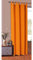 1er Set Vorhang Blickdicht Matte unifarbene Gardine mit Schlaufen. Aus edlem Microsatin Micofaser-Gewebe., 175x140, Orange, 20400