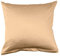 Lorena Uni Classic Mako-Satin Kissen Bezug einfarbig Baumwolle (Caramel, 80 cm x 80 cm)
