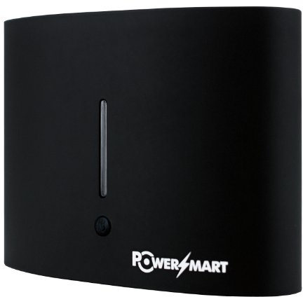 PowerSmart® Schwarz Power Bank 13600mAh mobiler externer Akku Ladegerät für Sony Xperia L, Xperia M, Xperia SP, Xperia Z Ultra, LG Nexus 4, Galaxy Note II, Galaxy S, iPhone, iPad [Powerversion mit Panasonic Zellen]