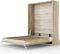 SMARTBett Schrankbett Standard Eiche Sonoma 160 Vertikal Standard