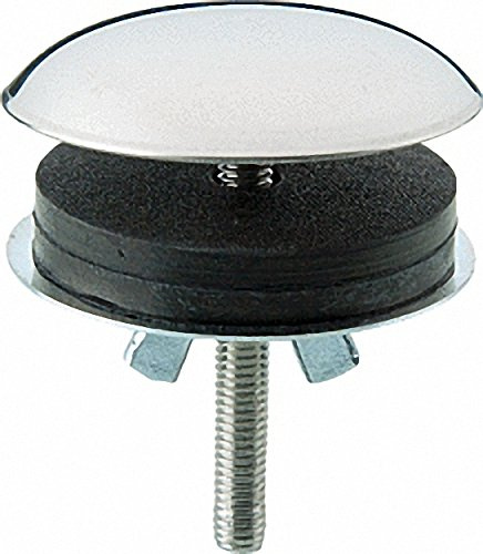 Deckrosette zum Abdecken von nicht benötigter Bohrungen in Spülen und Waschbecken- Niro poliert 42mm