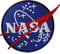 NASA Iron On Patch/Sew On Badge for Astronaut Space Fancy Dress Costume Jacket