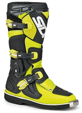 SIDI STIVALI FLAME GIALLO FLUO NERO 38
