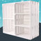 Vintage-Möbel24 GmbH Shabby Chic Holzschrank mit 3 Mittelbrettern und Trennbrett 77x68x35cm, Holzschrank, Schrank, Regal,Holzregal, Obstkisten,Weinkiste,Apfelkiste