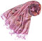 Lorenzo Cana - Echarpe - Imprimé cachemire - Femme 70 x 190 cm Rosa-gold-hellgrün