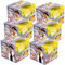 HS Candle Duftkerze Raumerfrischer 6er Pack im Glas, lange Brenndauer und angenehmer Duft (Anti-Tabak Ingwer Ora) nge