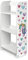 Leomark Regal für Spielzeug - Einhorn - Holzregal, Aufbewahrungsregal für Kinder, Spielzeugregal aus Holz, Kinderregal für Kinderzimmer, Weiß Organizer, Höhe: 90 cm