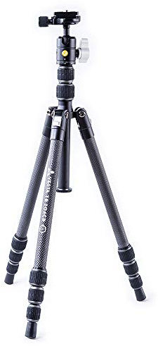 Vanguard Vesta TB204CB Trépied de Voyage léger et Compact en Fibre de Carbone avec rotule