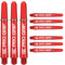 Target Darts 3 x Sätze of Rot Pro Grip Dartschäfte Kurt - 9 Dartschäfte Insgesamt