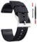hemsut h 18mm Silikon Uhrenarmbänder, Quick Release Silicone Watch Band Kautschuk Uhrenarmband für Männer Frauen weichen Ersatz