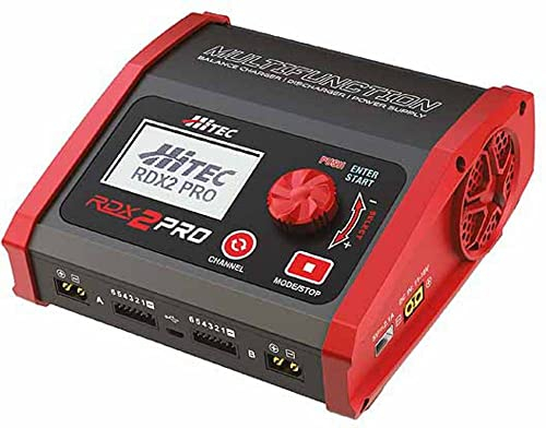 Hitec RDX 2 PRO Modellbau-Multifunktionsladegerät Entladefunktion