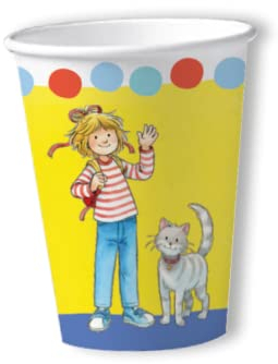 DH-Konzept Conni Becher 8 Stück // Meine Freundin Conni Partyzubehör