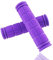 Manubrio per Bici in Gomma Morbida Antiscivolo Ergonomico per MTB Mountain Bike (Viola x 1 paio)